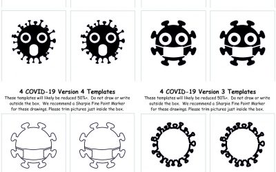 COVID-19 Class Shirts (Coronavirus)- Nine New Templates!