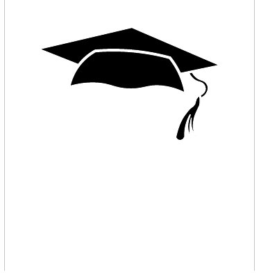 Graduation Caps — single template preview
