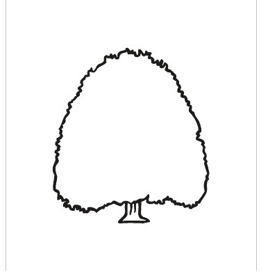 Trees — single template preview